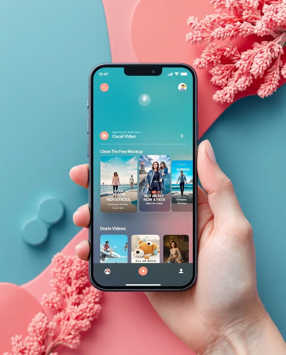 ai视频 APP 界面预览